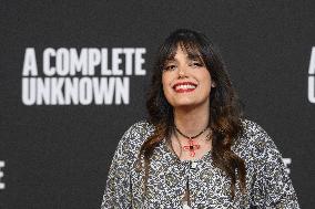 A Complete Unknown Premiere in Rome - Italy