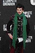A Complete Unknown Premiere in Rome - Italy