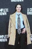 A Complete Unknown Premiere in Rome - Italy