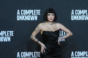 A Complete Unknown Premiere in Rome - Italy