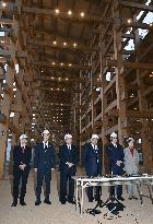 Japan PM Ishiba visits World Expo site