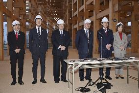 Japan PM Ishiba visits World Expo site