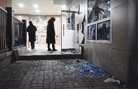 Vandalism by Yoon supporters