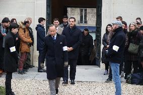Exclusive - Louis Alphonse Of Bourbon At A Mass In Honor Of Louis Xvi - Paris