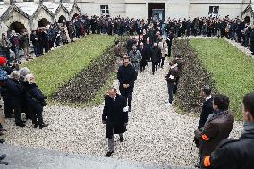 Exclusive - Louis Alphonse Of Bourbon At A Mass In Honor Of Louis Xvi - Paris
