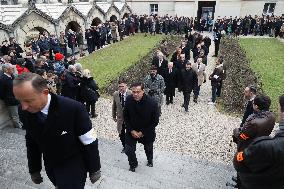 Exclusive - Louis Alphonse Of Bourbon At A Mass In Honor Of Louis Xvi - Paris