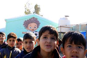 Syrian Refugees In Zaatari Refugee Camp - Jordan