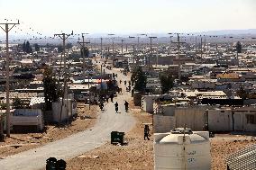 Syrian Refugees In Zaatari Refugee Camp - Jordan