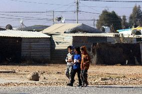 Syrian Refugees In Zaatari Refugee Camp - Jordan