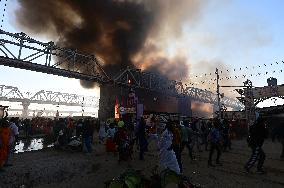 Maha Kumbh Mela Festival In Prayagraj, India