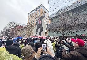 Eve of Donald Trump's inauguration as U.S. president