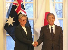 Japan-Australia foreign ministerial talks