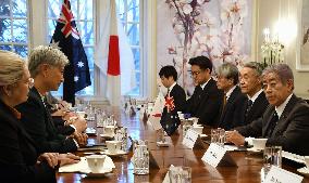 Japan-Australia foreign ministerial talks