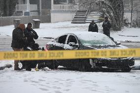 Two Men Injured And One Man Dead In A Shooting On The 3900 Block Of Liberty Heights Avenue In Baltimore Maryland