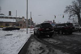 Two Men Injured And One Man Dead In A Shooting On The 3900 Block Of Liberty Heights Avenue In Baltimore Maryland