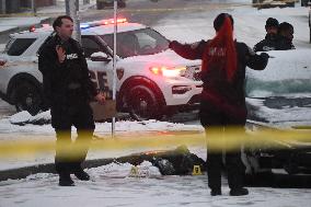 Two Men Injured And One Man Dead In A Shooting On The 3900 Block Of Liberty Heights Avenue In Baltimore Maryland