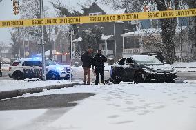 Two Men Injured And One Man Dead In A Shooting On The 3900 Block Of Liberty Heights Avenue In Baltimore Maryland