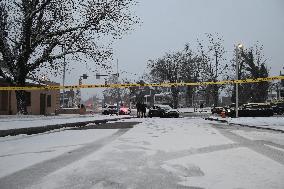 Two Men Injured And One Man Dead In A Shooting On The 3900 Block Of Liberty Heights Avenue In Baltimore Maryland
