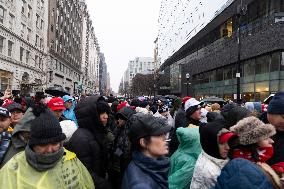 DC: Trump Supporters Rally The Day Before The Inauguration