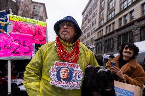 DC: Trump Supporters Rally The Day Before The Inauguration