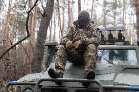 13th Brigade Of The Ukrainian National Guard In Operation - Khartiya