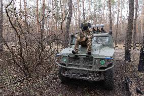 13th Brigade Of The Ukrainian National Guard In Operation - Khartiya