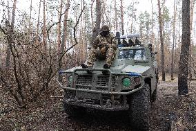 13th Brigade Of The Ukrainian National Guard In Operation - Khartiya