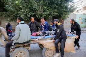 Displaced Residents Return To Their Homes After Over A Year Of Conflic - Gaza