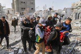 Displaced Residents Return To Their Homes After Over A Year Of Conflic - Gaza