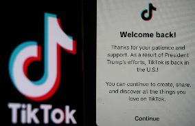 TikTok Welcome Back