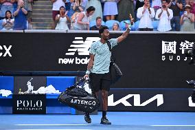 Australian Open - Gael Monfils Retires Against Ben Shelton - Round 4