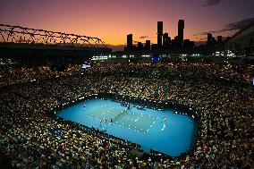 Australian Open - Gael Monfils Retires Against Ben Shelton - Round 4