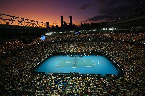 Australian Open - Gael Monfils Retires Against Ben Shelton - Round 4