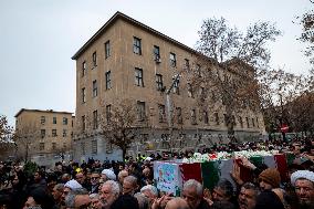 Funeral For Two Assassinated Judges