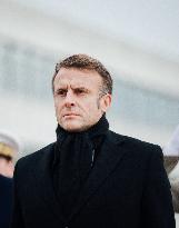 President Macron Presents Wishes To French Armies - France