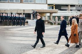 President Macron Presents Wishes To French Armies - France