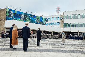 President Macron Presents Wishes To French Armies - France