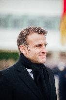 President Macron Presents Wishes To French Armies - France