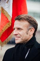 President Macron Presents Wishes To French Armies - France