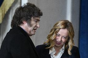 Trump and Vance Swearing-In At Capitol - USA