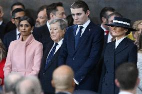 Trump and Vance Swearing-In At Capitol - USA