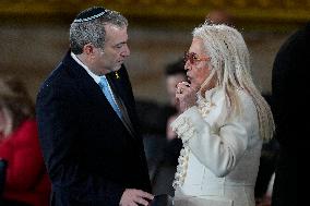 Trump and Vance Swearing-In Ceremony - USA