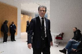 Nicolas Sarkozy trial for illegal campaign financing from Lybia - Paris