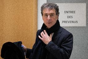 Nicolas Sarkozy trial for illegal campaign financing from Lybia - Paris