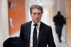 Nicolas Sarkozy trial for illegal campaign financing from Lybia - Paris