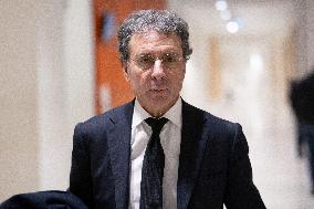 Nicolas Sarkozy trial for illegal campaign financing from Lybia - Paris