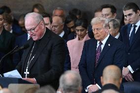 Trump and Vance Swearing-In Ceremony - USA