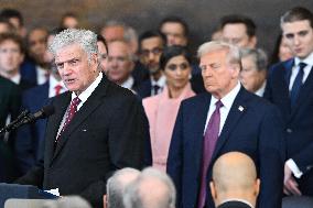 Trump and Vance Swearing-In Ceremony - USA