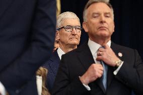 Guest Attending Trump and Vance Swearing-In At Capitol - DC