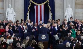 General Views At Trump Inauguration Ceremony - USA